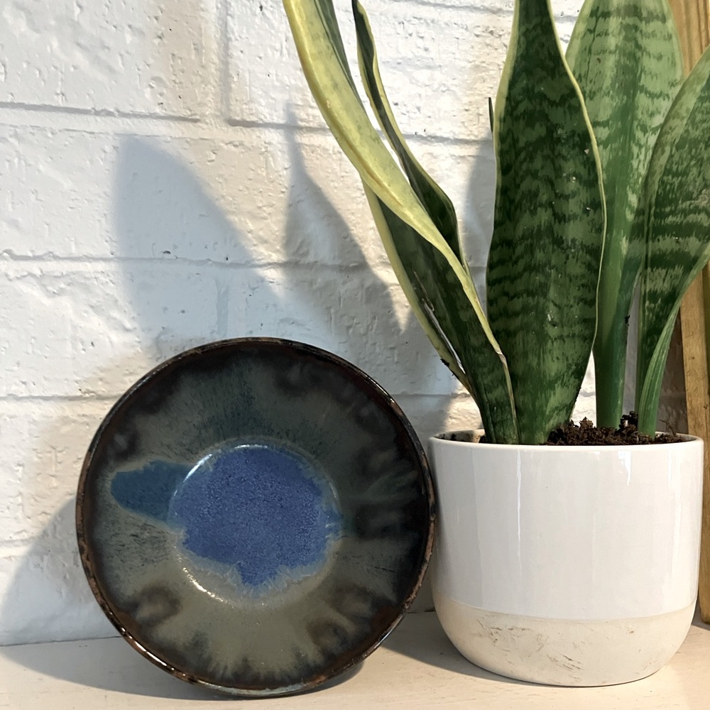 Handmade Glazed Pottery Bowl